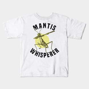 Praying Mantis Insect Lover Kids T-Shirt